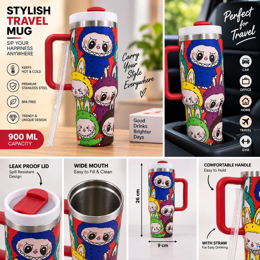 Stylish Stainless Steel Travel Mug